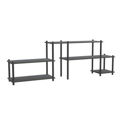 Woud Elevate Reol System 8 Sort