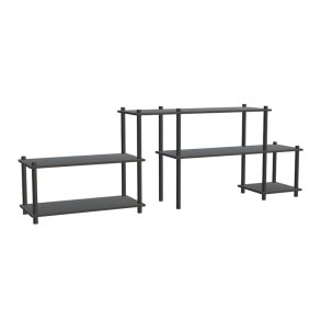 Woud Elevate Reol System 8 Sort