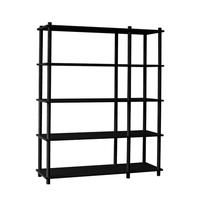 Woud Elevate Reol System 9 Sort