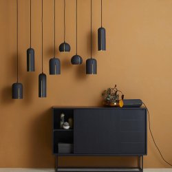 Woud Gap Pendel - Lav - Sort