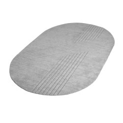 Woud Kyoto Tppe Oval Gr 210x340 cm