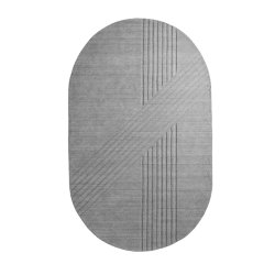 Woud Kyoto Tppe Oval Gr 210x340 cm
