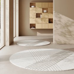 Woud Kyoto Tppe Rund Off-White 200 cm