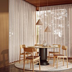 Woud Kyoto Tppe Rund Off-White 250 cm