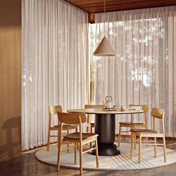 Woud Kyoto Tppe Rund Off-White 250 cm