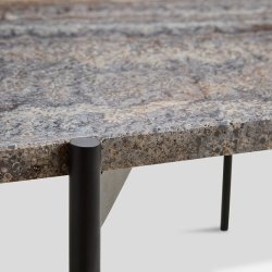 Woud La Terra Occasional Bord - Medium - Grey Melange