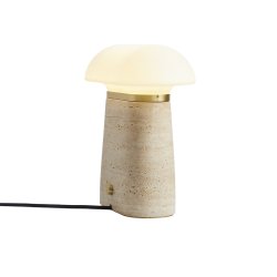 Woud Nova Bordlampe Travertin
