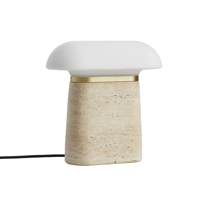Woud Nova Bordlampe Travertin