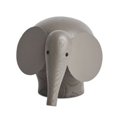 Woud Nunu Elefant - Taupe - Lille