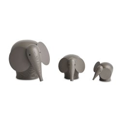 Woud Nunu Elefant - Taupe - Mini