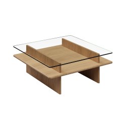 Woud Parallel Sofabord 90x90 cm