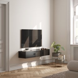 Woud Pidestall Flowerpot - Stor - Taupe