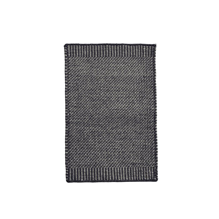 Woud Rombo Mtte Hvid/Gr 60x40 cm