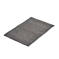 Woud Rombo Mtte Hvid/Gr 60x40 cm