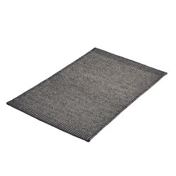 Woud Rombo Mtte Hvid/Gr 60x90 cm