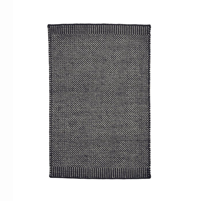 Woud Rombo Mtte Hvid/Gr 60x90 cm