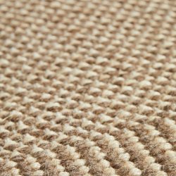 Woud Rombo Mtte Hvid/Brun 60x40 cm