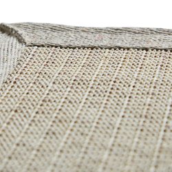 Woud Rombo Mtte Hvid/Gr 60x40 cm