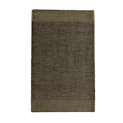 Woud Rombo Tppe Hvid/Mosgrn 90x140 cm