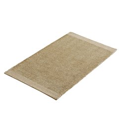 Woud Rombo Tppe Hvid/Brun 90x140 cm