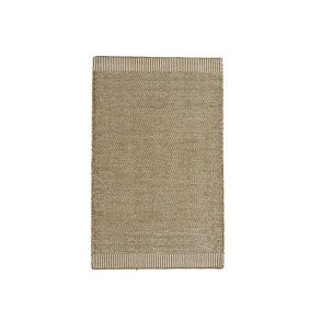 Woud Rombo Tppe Hvid/Brun 90x140 cm