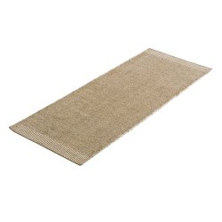 Woud Rombo Tppe Hvid/Brun 75x200 cm