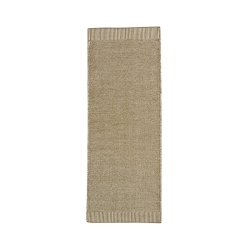 Woud Rombo Tppe Hvid/Brun 75x200 cm