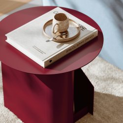 Woud Sentrum Sidebord - Deep Red