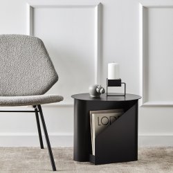 Woud Sentrum Sidebord - Sort