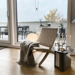 Woud Sentrum Sidebord - Taupe