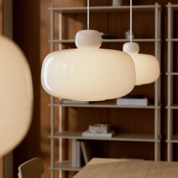 Woud Stone Pendel Opal Triplex Glas