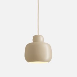 Woud Stone Pendel Lille Beige