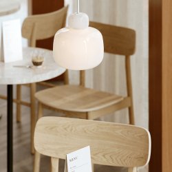 Woud Stone Pendel Lille Opal Triplex Glas