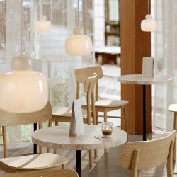 Woud Stone Pendel Lille Opal Triplex Glas