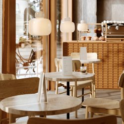 Woud Stone Pendel Lille Opal Triplex Glas