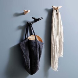 Woud Tail Wing Knage Sort - Stor