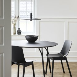 Woud Tree Bord - 120 cm - Sort/Sort