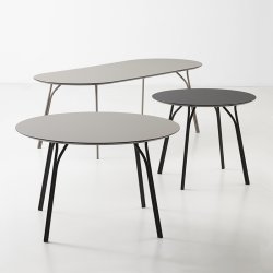 Woud Tree Bord - 90 cm - Sort/Sort