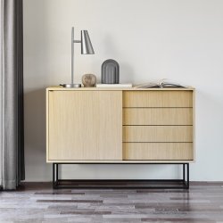 Woud Cono Bordlampe - Satin