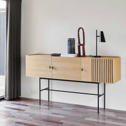 Woud Cono Bordlampe - Sort