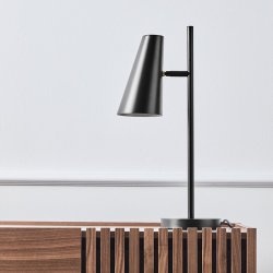 Woud Cono Bordlampe - Sort