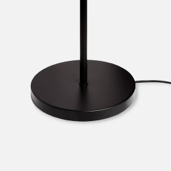 Woud Cono Gulvlampe - Sort