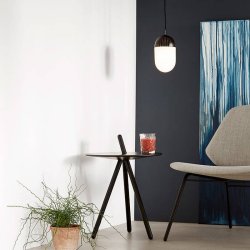 Woud Dot Pendel - Stor - Sort