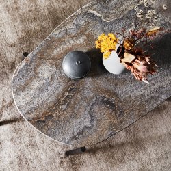 Woud La Terra Occasional Bord - Large - Grey Melange