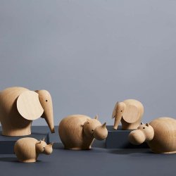 Woud Nunu Elefant - Mellem