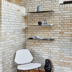 Woud Stedge Ekstra Hylde 80 cm - Sort