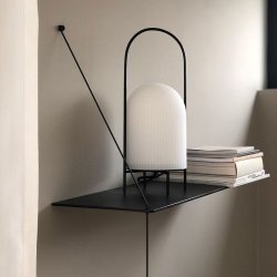 Woud Stedge Ekstra Hylde 80 cm - Sort